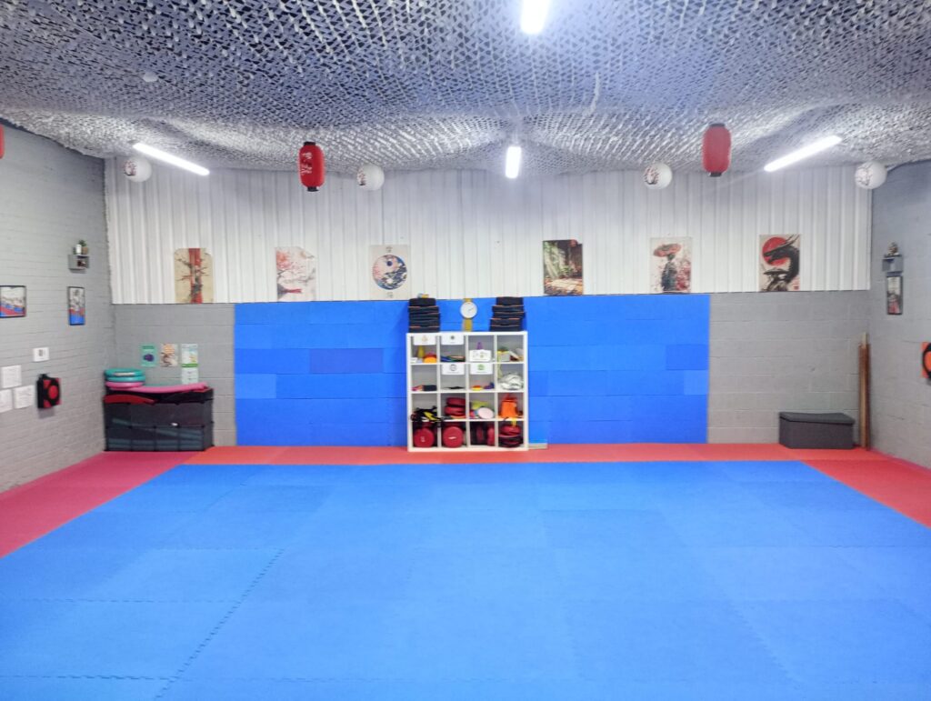Martial arts training area in Leamington Spa